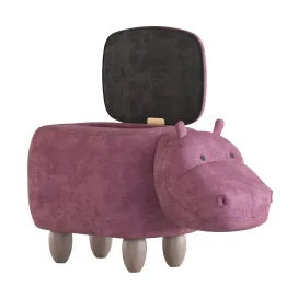 Hippo children’s storage stool